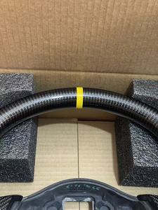 Volante Deportivo de Fibra de Carbono para vw <span class=keywords><strong>Volkswagen</strong></span> <span class=keywords><strong>Golf</strong></span> 4/5 Mk4 <span class=keywords><strong>GTI</strong></span> Passat B5 Jetta R32, Plug and Play - Product Image 2