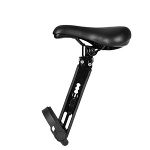 Sella per Bicicletta da Strada in Lega di Alluminio di Alta Qualità, Supporto Portatile Nero per Genitore-Figlio, Accessori per Sedile Bambini - Product Image 1