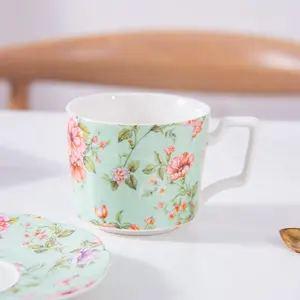 Juego de tazas de té árabe de Marruecos moderno, juego de 6 tazas