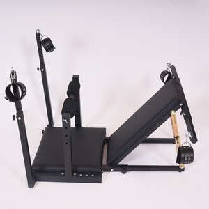 SM Appareil de presse à jambes forcé avec réglage de fixation pour chaise à jambes séparées, pour usage hôtelier - Product Image 3