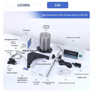 Viscosimètre <span class=keywords><strong>Brookfield</strong></span> LC-HDV-RV Pétrole Affichage numérique Haute précision Testeur de viscosité Contrôle de la température Viscosimètre - Product Image 4