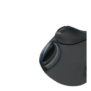 Silla de Montar Inglesa Integrada Hecha a Mano con Detalles en Negro y Azul, de Alta Calidad, ASHMIRA EQUESTRIAN, Tallas Personalizadas, Venta al Por Mayor - Product Image 2