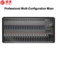 Console de mixage audio DJ 8 canaux RA-8FX avec Bluetooth, USB, 256 effets DSP, alimentation fantôme 48V, mixeur professionnel pour scène