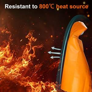 Factory Direct Anpassbare extra große feuerfeste Faser Cape Notfall gebrauchter Umhang für Kopfschutz Großhandel Brandschutz decken - Product Image 4