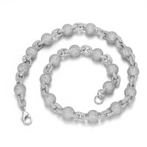 Collier chaîne cubaine sertie de moissanite GRA VVS1 de qualité supérieure, en argent 925 plaqué or 18 carats, bijoux hip-hop bling pour hommes et femmes, idéal pour les cadeaux - Product Image 2