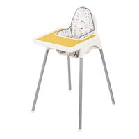Coussin de chaise haute lavable en forme de U avec impression colorée et coussin gonflable Antilop