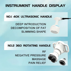 Mesin Pelangsing Tubuh Vela V6 Portable Terbaru 2025, Probe 40k Besar 2in1, Rol Vakum Rotasi 360 Derajat - Product Image 3