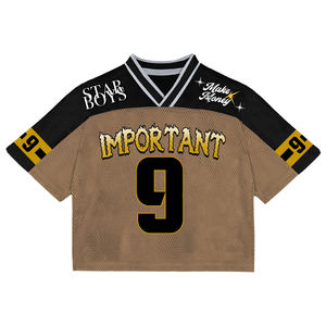 T-shirts décontractés pour hommes de premier choix, style hip-hop, en tricot Spandex/Polyester 200g, impression numérique, séchage rapide, service OEM, patchwork personnalisé - Product Image 6