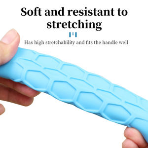 Mango de paleta Pickleball, goma antideslizante, alta elasticidad, silicona, panal, mango de silicona protector - Product Image 3