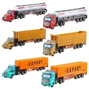 Offre Spéciale jouets télécommandés 4WD camion modèle Kit 1/48 camion-citerne RC camion-remorque jouets avec lumière
