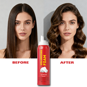 Loción Espumosa para Cabello Rizado, Ondas, Fijación, Acondiciona, Secado Rápido, Sin Residuos, Añade Volumen, Mousse para Peinar con <span class=keywords><strong>Efecto</strong></span> <span class=keywords><strong>Mojado</strong></span>, Venta al por Mayor - Product Image 5