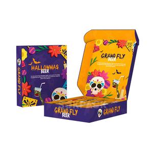 Custom 8 Pack Beer <strong>Cardboard</strong> Mailer Box with Dividers Beer/Drinks Corrugated Paper Shipping <strong>Gift</strong> Packaging <strong>Boxes</strong> - Product Image 1