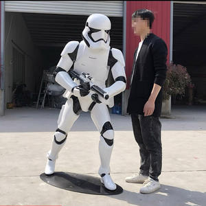 Estatua de Stormtrooper de Tamaño Real Personalizada de Star Wars, Escultura de Resina para Decoración del Hogar - Product Image 5