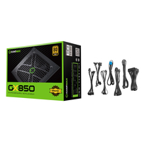 GAMEMAX 80Plus Emas 850W Psu Dual Modular 12V Atx Power Supply Pc Ekonomi Murah
