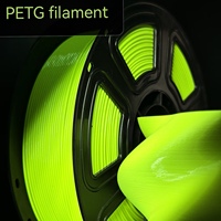 Filament d'imprimante 3D de haute qualité 1KG Multicolore PETG 1,75 mm Fil 100% Matière vierge FDM Haute Performance
