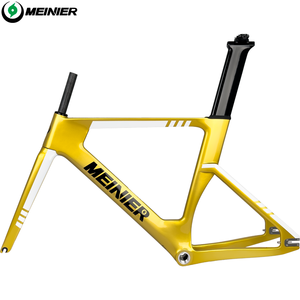 Cadre de vélo de course en carbone 700c à 3 rayons pour piste et triathlon, vélo de route monovitesse MEINIER-TR645 - Product Image 6