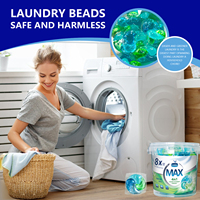 Oradess Premium Deterjen Laundry Pod Ramah Lingkungan Berbasis Bio dengan Aroma Lavender Alami Tahan Lama untuk Pakaian Tidur dan Linen