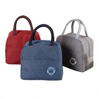 Sac à déjeuner en polyester cationique avec isolation thermique et design portable pour le travail