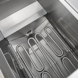 قلاية كهربائية تجارية سميكة من الفولاذ المقاوم للصدأ سعة 12 لتر، آلة قلي عميقة مع أنبوب تسخين 304 قابل للطي للأعلى - Product Image 4