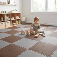 Tapis d'éveil épaissi pour enfants, tapis de chambre à coucher, tapis de sol en mousse emboîtable, unisexe