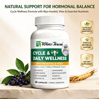 Capsules régulières pour les ovaires féminins Myo Inositol Vitex, complément alimentaire quotidien pour le bien-être des femmes, équilibre du cycle menstruel