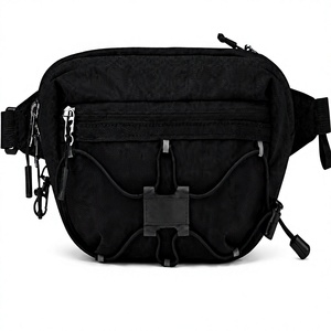 Riñonera Ligera de Nailon con Bolsillo Oculto, Cierre con Cremallera Bloqueable, Protección RFID, Bolso Cruzado para Viajes, Aire Libre y Gimnasio - Product Image 1
