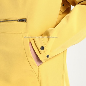 เสื้อแจ็คเก็ตและโค้ทกันลมแบบ Anorak ผ้าคอตตอน 100% ผสมไนลอน PVC ระบายอากาศได้ดี สีสันตัดกันแบบสั่งทำพิเศษสำหรับผู้ชาย ปี 2026 ขายส่ง - Product Image 1