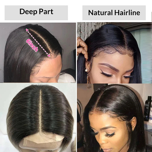 Bán buôn giá rẻ cambodian thẳng tóc con người đóng cửa với Bó nguyên Trinh tự nhiên tóc trong suốt Thụy Sĩ HD 2*6 ren đóng cửa - Product Image 5