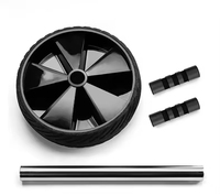 Julyfit Roue abdominale de musculation personnalisée en gros avec poignées confortables et kit d'entraînement à rouleaux