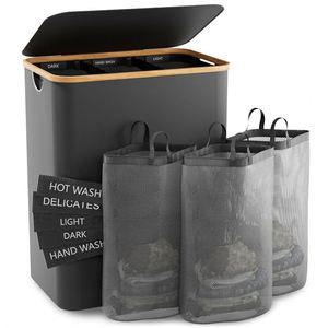Customizable Capacity <b>Foldable</b> Detachable <b>Laundry</b> Hamper Custom Logo OEM Brand Customizable Size Oxford Cloth <b>Laundry</b> <b>Basket</b> - Product Image 3