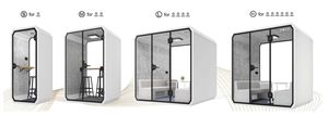 Spazio di lavoro Mobile insonorizzato per ufficio Pod riunioni da lavoro per telefono cabina di studio per la vendita - Product Image 6