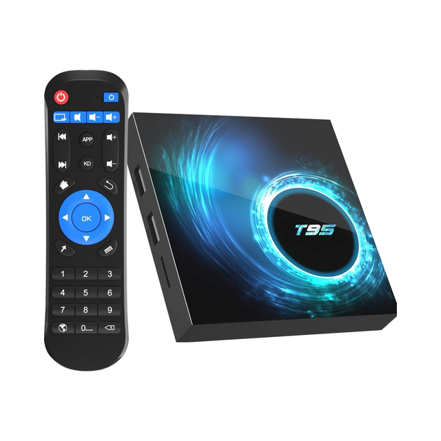 Allwinner H616 Quad-Core Android TV Box 10.0 4GB RAM 32GB ROM Dual 2.4G/5.0G WiFi for Bluetooth 5.0 TV Box
