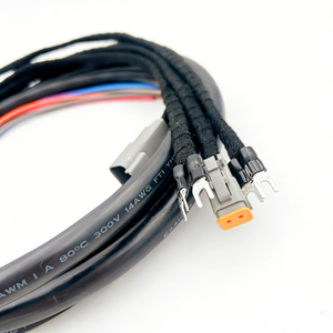 カスタム2ピンワイヤーハーネスアセンブリ（フォーク端子付き）自動車および産業機器用 - Product Image 5