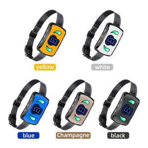 ปลอกคอควบคุมการเห่าอัตโนมัติพลาสติกแบบชาร์จได้อัจฉริยะป้องกันการเห่าเครื่องมือการฝึกสำหรับสุนัข - Product Image 2