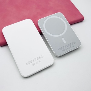 Cargador Portátil, Bancos de Energía para <span class=keywords><strong>iPhone</strong></span>, Banco de Energía Inalámbrico Magnético de 10000 mAh, 5000 mAh, 4000 mAh, 3000 mAh, Mini Banco de Energía Delgado - Product Image 6