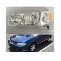 Assemblage de phares de voiture de systèmes d'éclairage automatique Type USA pour Toyota Corolla lampe frontale 2001 2002 81150-02110 81110-02110