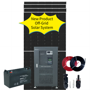 すべて1つのソーラーシステム8KW〜20KW完全なソーラーパワーシステムバッテリー付き家庭用ソーラーシステム - Product Image 6