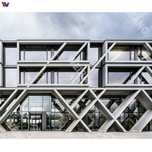 Panneau de façade en aluminium moderne pour mur-rideau, revêtement extérieur pour villa, hôtel, bâtiment - Product Image 6