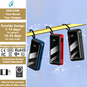 Nouvelle Arrivée 2026 – <span class=keywords><strong>Batterie</strong></span> <span class=keywords><strong>Externe</strong></span> Portable Ultra-Fine 10000 mAh à Charge <span class=keywords><strong>Super</strong></span> Rapide avec 2 Câbles Intégrés – Idéale pour les Voyages - Product Image 1