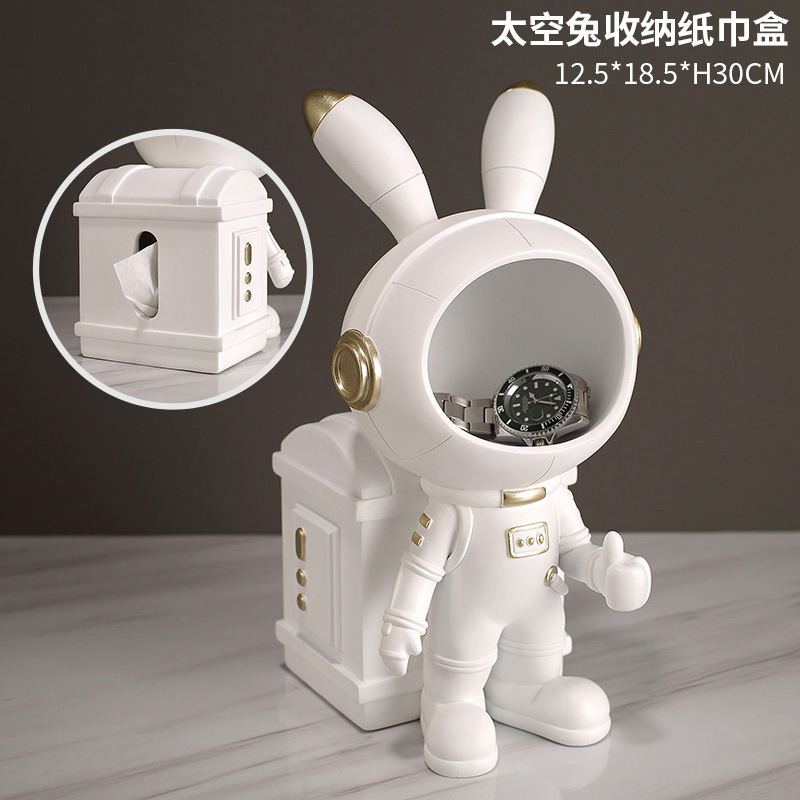 Space Rabbit Tissue Box