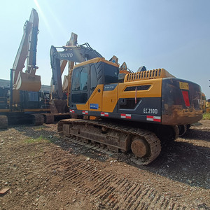 รถขุดวอลโว่ EC210D ขนาด 21 ตัน พร้อมบุ้งกี๋ขุดขนาด 1.05 ลูกบาศก์เมตร รถขุดตีนตะขาบวอลโว่ EC210D มือสอง - Product Image 4
