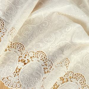 Экологичная хлопковая юбка с вышивкой - Product Image 5