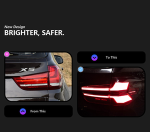 Luces Traseras LED para X5 F15 2014-2018, 12V, Nuevas, 6000K, Luz Diurna, Direccional, de Freno, Modificación/Actualización, 36W, 6000lm - Product Image 3