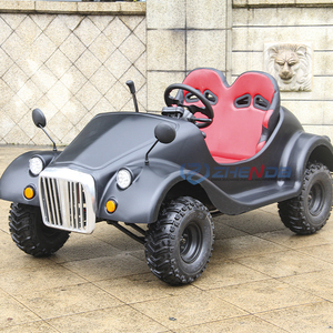 Coche clásico convertible negro de 2 asientos, coche turístico vintage antiguo, coche clásico eléctrico hecho en China con certificación CE - Product Image 1