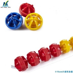 PC PVC ABS Competencia Piscina Flotador Lane Divisor Wave Lap Wave <span class=keywords><strong>para</strong></span> uso <span class=keywords><strong>de</strong></span> los niños Flotador Cuerda <span class=keywords><strong>para</strong></span> entrenamiento y ejercicio - Product Image 5