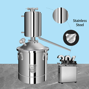 Distillateur d'alcool électrique en acier inoxydable 304 à flamme nue pour la distillation <span class=keywords><strong>de</strong></span> whisky, vodka, gin, brandy, rhum et vin <span class=keywords><strong>de</strong></span> fruits - Product Image 3