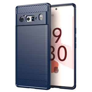 Housse de protection en TPU ultra-mince et légère en fibre de carbone pour <span class=keywords><strong>Google</strong></span> Pixel 6 Pro, étui de protection en caoutchouc pour téléphone portable - Product Image 5