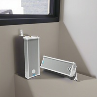 Haut-parleur colonne 30W TCP/IP avec détecteur de mouvement PIR, alarme vocale PA extérieure étanche