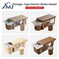 Lit chauffant inclinable multifonctionnel pour salon de thérapie par l'eau Spa Thai Massage Shampooing