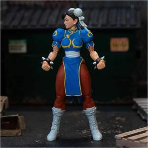 Figura DE ACCIÓN DE PVC con imagen de juego personalizada para Street Fighter 6 <span class=keywords><strong>Chun</strong></span> <span class=keywords><strong>Li</strong></span>, modelo de juguete para niños y adultos, figura de acción articulada móvil - Product Image 3